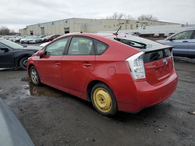 JTDKN3DU0A0052013 - 2010 TOYOTA PRIUS RED photo 2