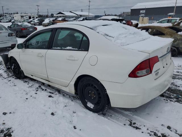 2HGFA1F06BH012335 - 2011 HONDA CIVIC EXL WHITE photo 2