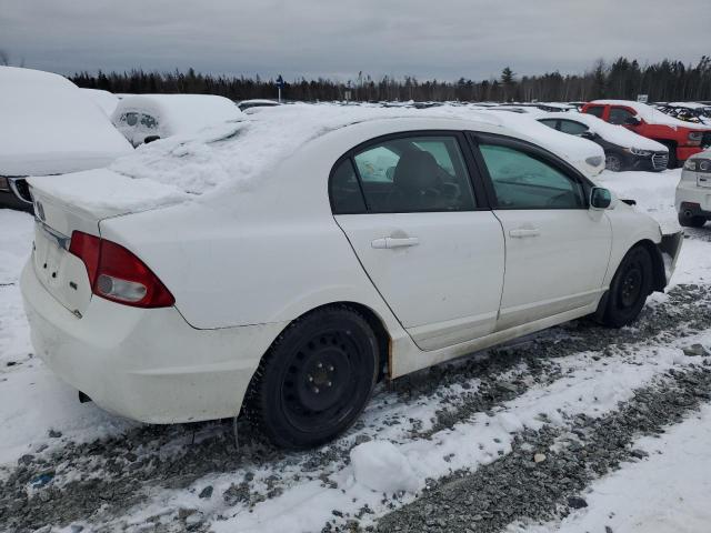 2HGFA1F06BH012335 - 2011 HONDA CIVIC EXL WHITE photo 3