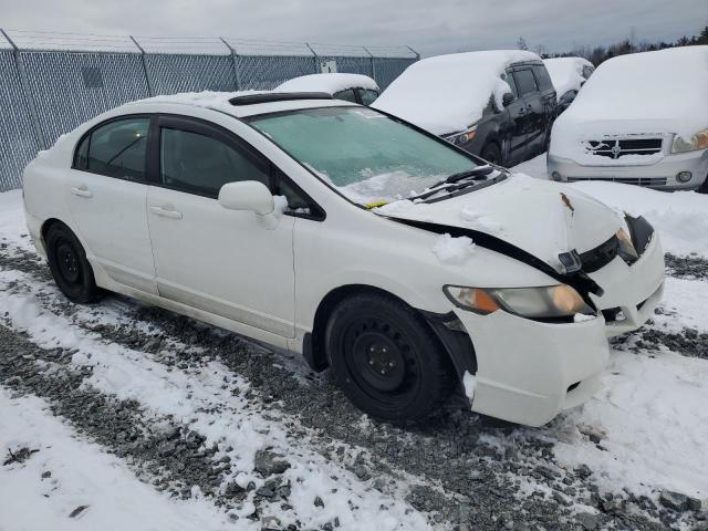 2HGFA1F06BH012335 - 2011 HONDA CIVIC EXL WHITE photo 4