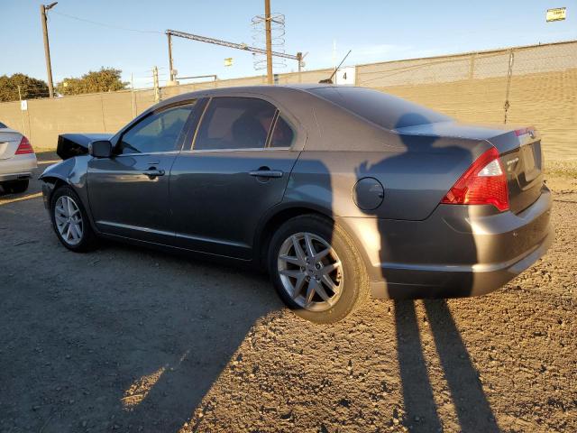 3FAHP0JA4CR397437 - 2012 FORD FUSION SEL GRAY photo 2