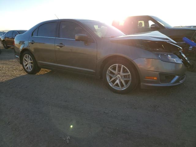 3FAHP0JA4CR397437 - 2012 FORD FUSION SEL GRAY photo 4