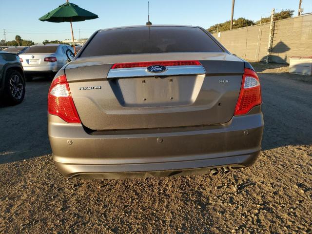 3FAHP0JA4CR397437 - 2012 FORD FUSION SEL GRAY photo 6