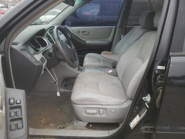 JTEDP21A640033716 - 2004 TOYOTA HIGHLANDER BASE أسود صورة 7