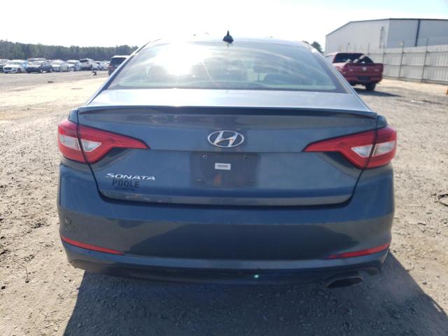 5NPE24AF5HH456925 - 2017 HYUNDAI SONATA SE TEAL photo 6