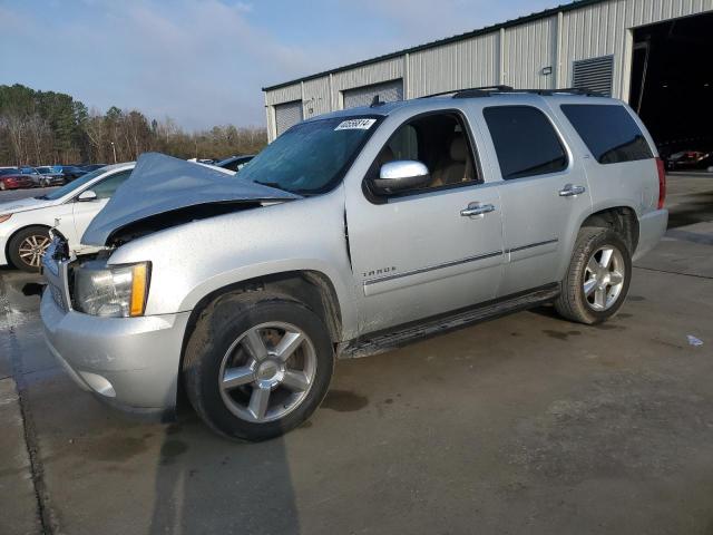 1GNSKCE00DR189030 - 2013 CHEVROLET TAHOE K1500 LTZ SILVER photo 1