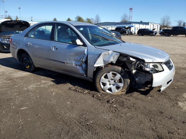 5NPET46C36H129061 - 2006 HYUNDAI SONATA GL SILVER photo 4