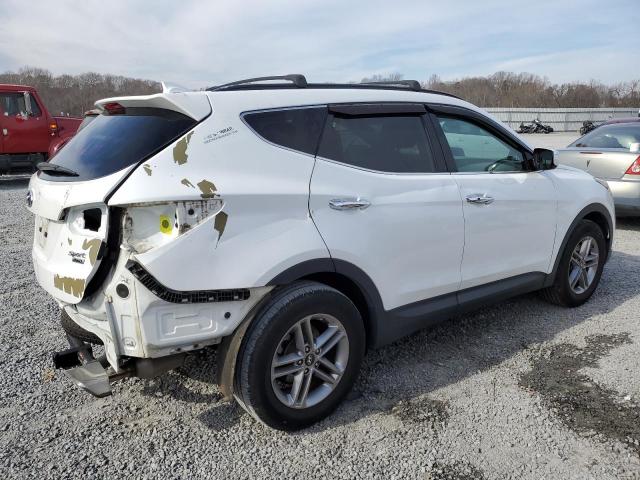 5NMZUDLB5HH013421 - 2017 HYUNDAI SANTA FE S WHITE photo 3