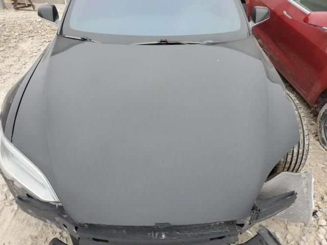 5YJSA1E46KF331936 - 2019 TESLA MODEL S Սև լուսանկար 11