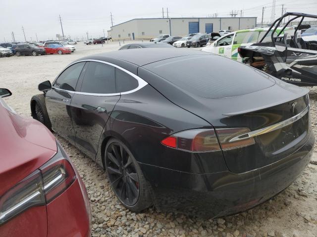 5YJSA1E46KF331936 - 2019 TESLA MODEL S Սև լուսանկար 2