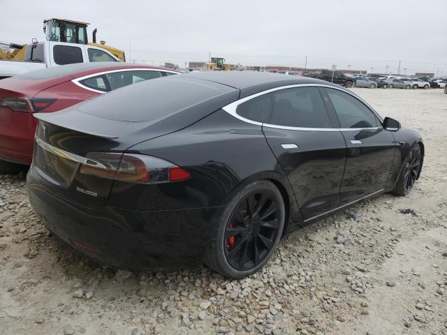 5YJSA1E46KF331936 - 2019 TESLA MODEL S Սև լուսանկար 3
