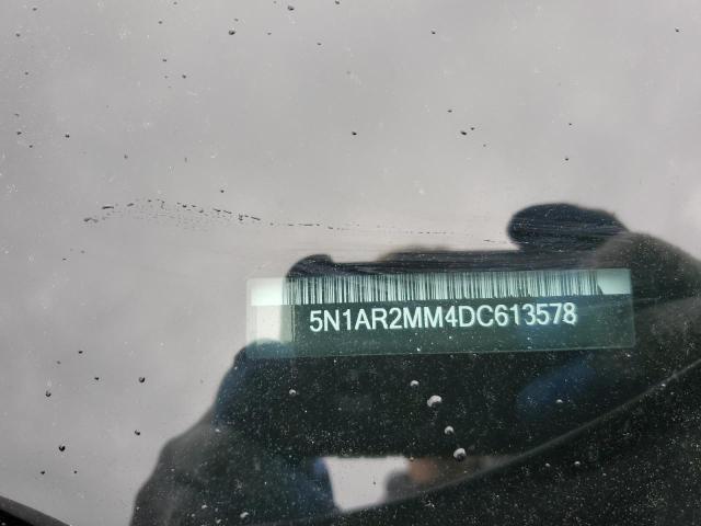 5N1AR2MM4DC613578 - 2013 NISSAN PATHFINDER S GRAY photo 13