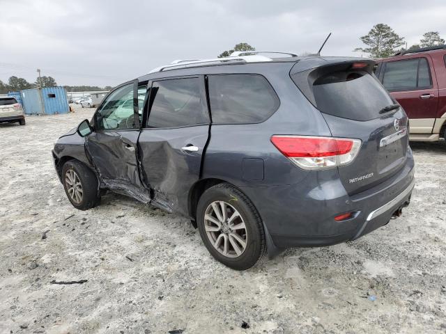5N1AR2MM4DC613578 - 2013 NISSAN PATHFINDER S GRAY photo 2