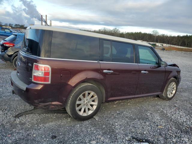 2FMEK62C39BA37142 - 2009 FORD FLEX SEL BURGUNDY photo 3