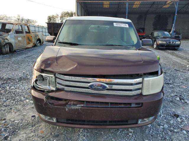 2FMEK62C39BA37142 - 2009 FORD FLEX SEL BURGUNDY photo 5