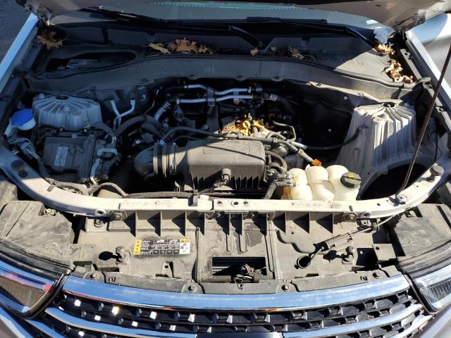 1FMSK8DH3MGA76094 - 2021 FORD EXPLORER XLT SILVER photo 12