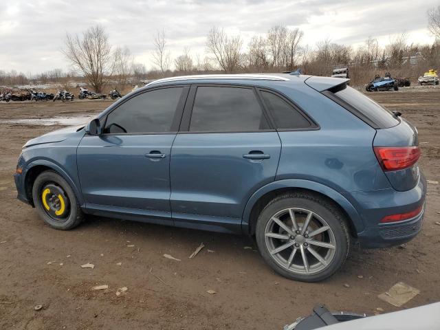 WA1ECCFS4JR025580 - 2018 AUDI Q3 PREMIUM BLUE photo 2