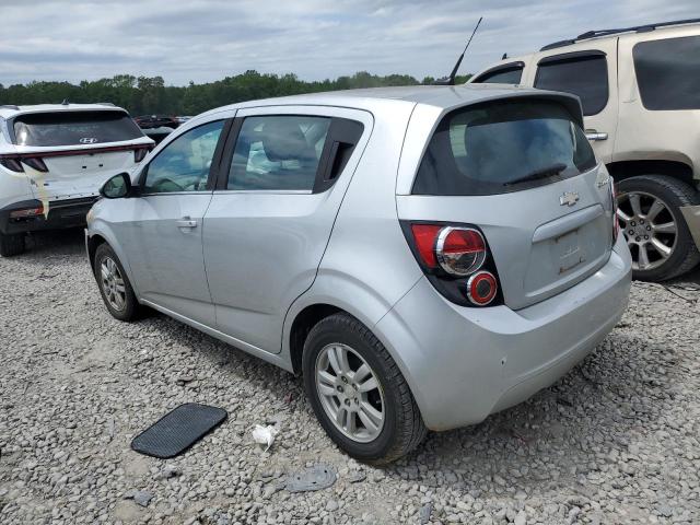 1G1JC6SG8D4228912 - 2013 CHEVROLET SONIC LT SILVER photo 2