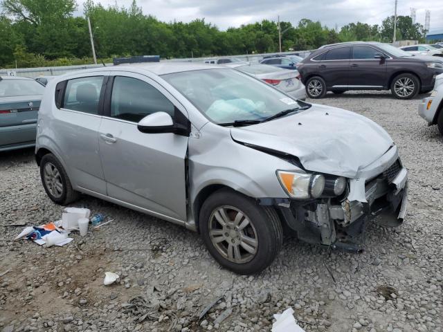 1G1JC6SG8D4228912 - 2013 CHEVROLET SONIC LT SILVER photo 4