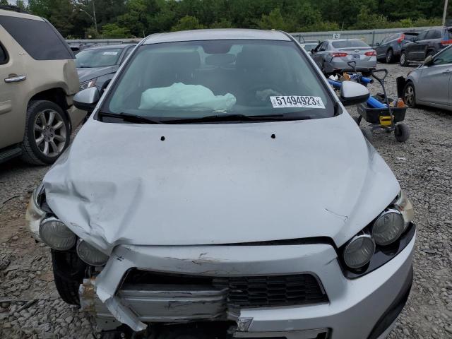 1G1JC6SG8D4228912 - 2013 CHEVROLET SONIC LT SILVER photo 5