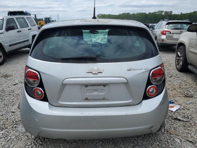 1G1JC6SG8D4228912 - 2013 CHEVROLET SONIC LT SILVER photo 6