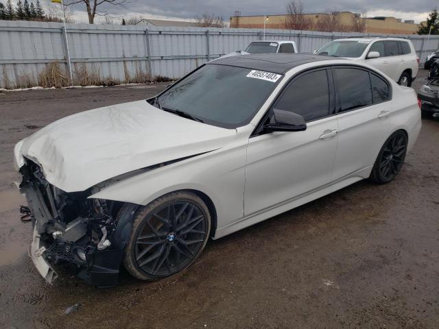 WBA8B7C53GK368777 - 2016 BMW 340 XI WHITE photo 1