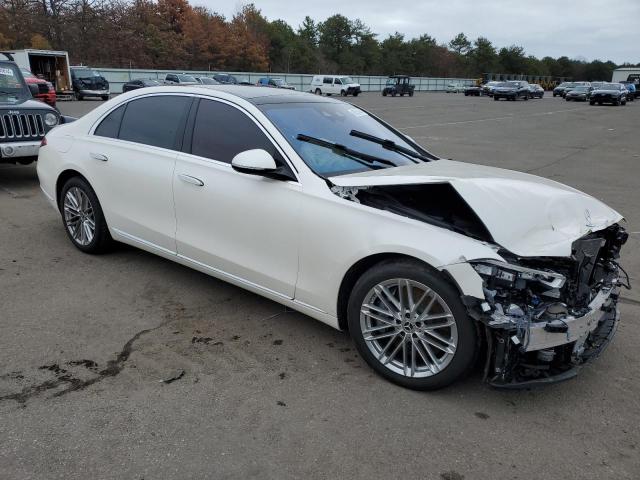 W1K6G7GB3PA226971 - 2023 MERCEDES-BENZ S 580 4MATIC WHITE photo 4