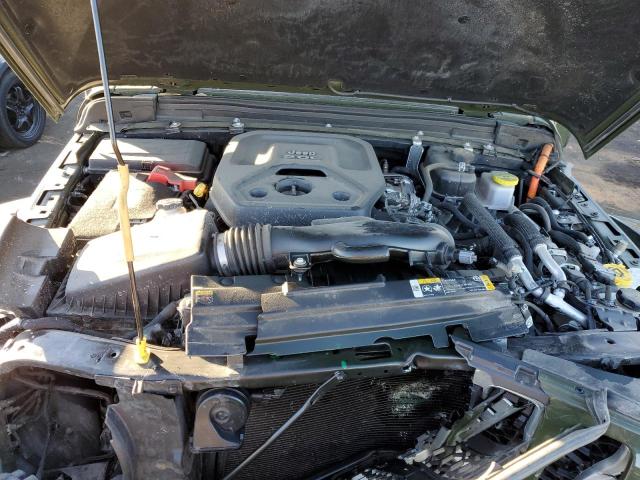 1C4JJXP61NW123492 - 2022 JEEP WRANGLER U SAHARA 4XE GREEN photo 12