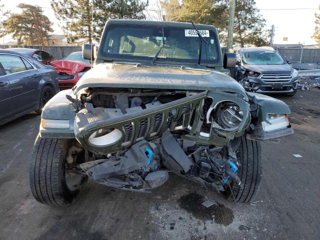 1C4JJXP61NW123492 - 2022 JEEP WRANGLER U SAHARA 4XE GREEN photo 5