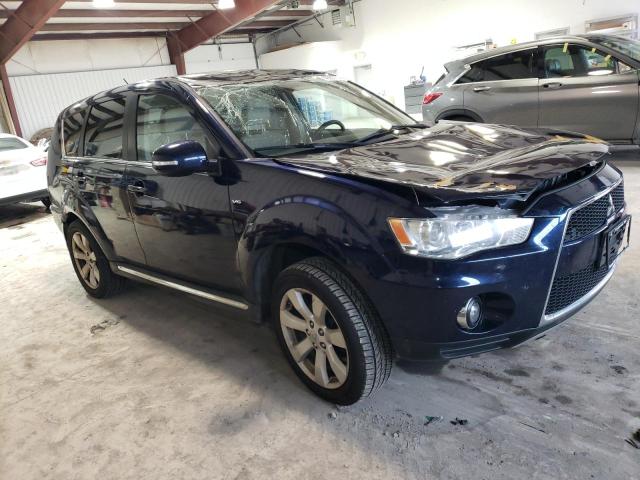 JA4JS4AX4BU009355 - 2011 MITSUBISHI OUTLANDER XLS BLUE photo 4