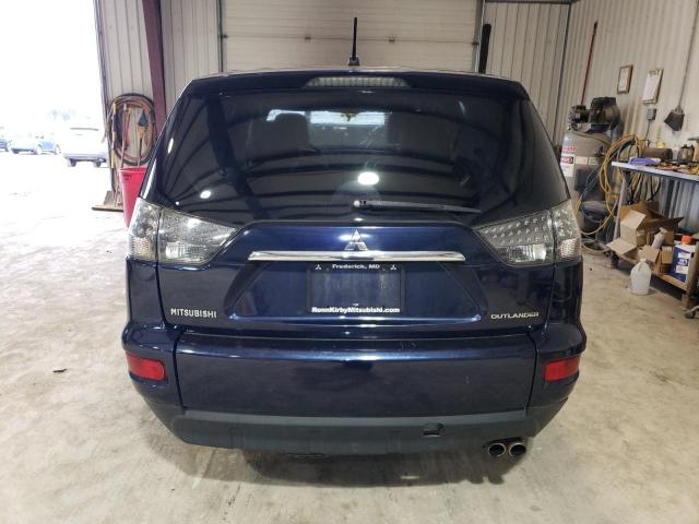 JA4JS4AX4BU009355 - 2011 MITSUBISHI OUTLANDER XLS BLUE photo 6