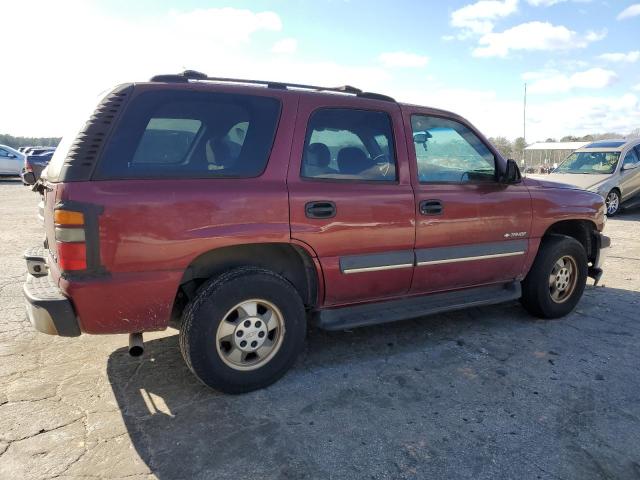 1GNEK13Z83J270390 - 2003 CHEVROLET TAHOE K1500 BURGUNDY photo 3