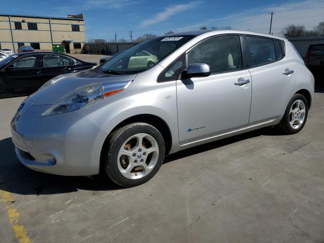 JN1AZ0CP5CT023105 - 2012 NISSAN LEAF SV SILVER photo 1