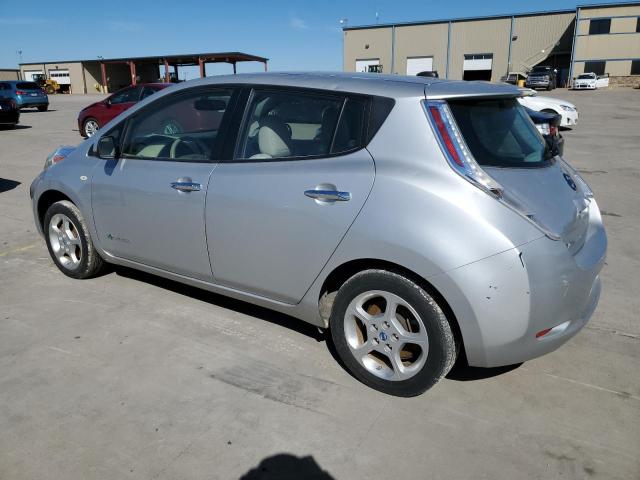 JN1AZ0CP5CT023105 - 2012 NISSAN LEAF SV SILVER photo 2