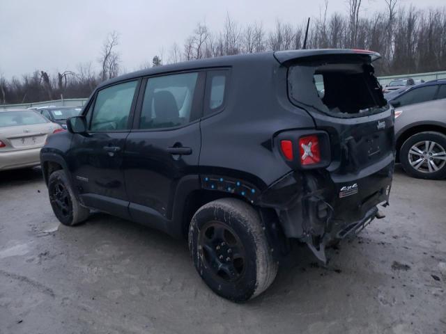 ZACCJBAH1HPG08660 - 2017 JEEP RENEGADE SPORT BLACK photo 2