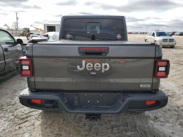 1C6HJTFG4ML505167 - 2021 JEEP GLADIATOR OVERLAND GRAY photo 6