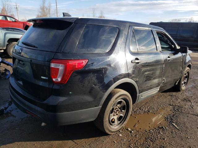 1FM5K8AR4GGB54526 - 2016 FORD EXPLORER POLICE INTERCEPTOR BLACK photo 3