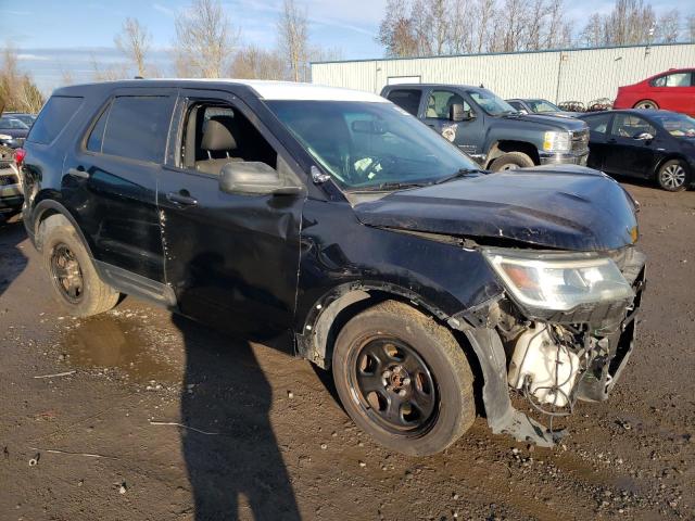 1FM5K8AR4GGB54526 - 2016 FORD EXPLORER POLICE INTERCEPTOR BLACK photo 4