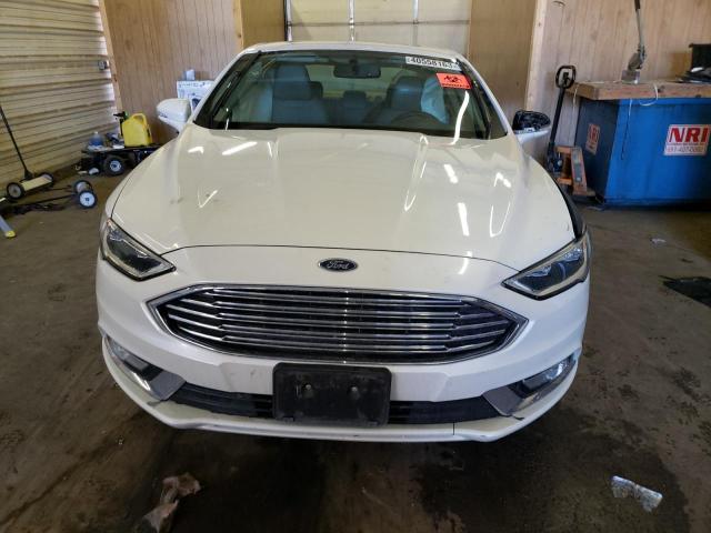 3FA6P0PU6HR269765 - 2017 FORD FUSION SE PHEV WHITE photo 5