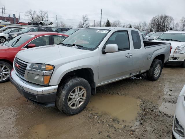 1GTJ6NFE4B8109584 - 2011 GMC CANYON SLT SILVER photo 1