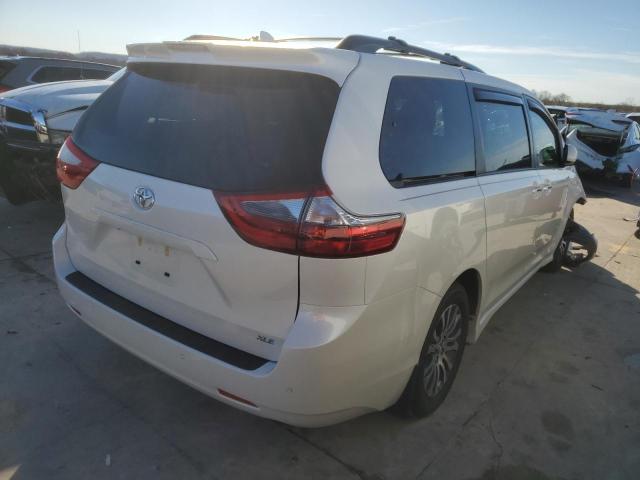 5TDYZ3DC4LS049671 - 2020 TOYOTA SIENNA XLE WHITE photo 3