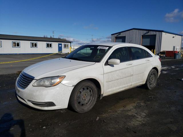 1C3CCBAG0DN716275 - 2013 CHRYSLER 200 LX WHITE photo 1