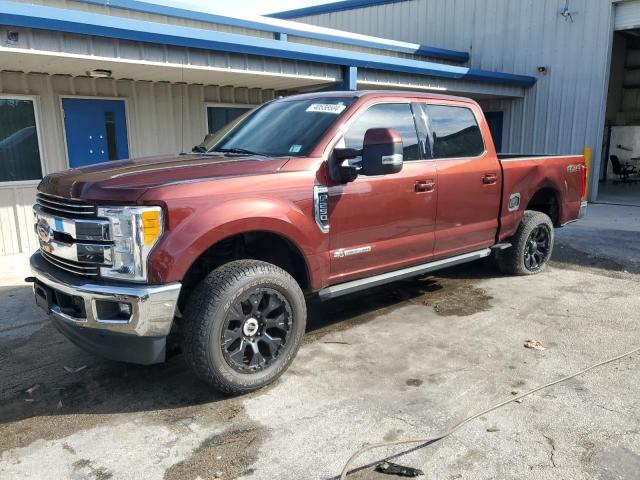 1FT7W2BT3HED42198 - 2017 FORD F250 SUPER DUTY BURGUNDY photo 1