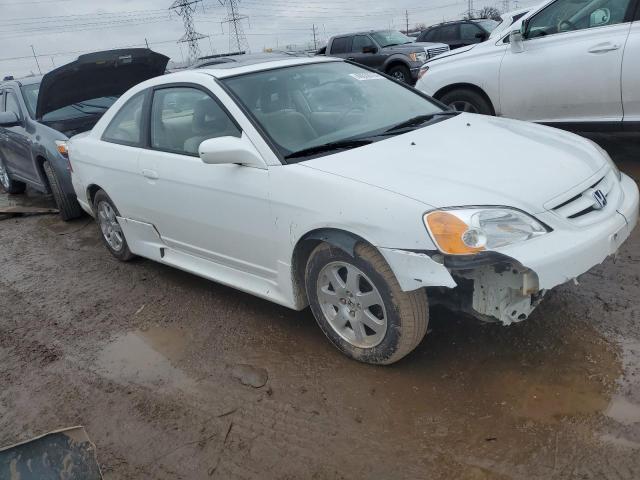 1HGEM22983L003928 - 2003 HONDA CIVIC EX WHITE photo 4