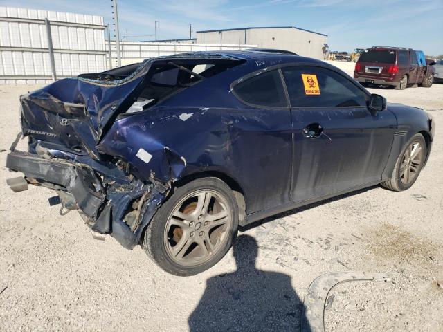 KMHHM66D97U252025 - 2007 HYUNDAI TIBURON GS BLUE photo 3