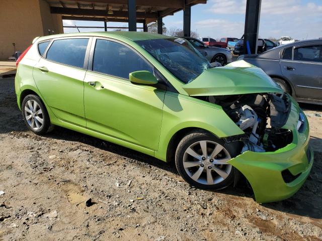 KMHCU5AE4CU045945 - 2012 HYUNDAI ACCENT GLS GREEN photo 4