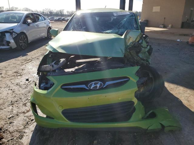 KMHCU5AE4CU045945 - 2012 HYUNDAI ACCENT GLS GREEN photo 5