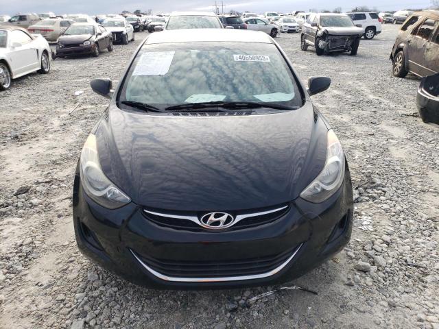 5NPDH4AE0DH399416 - 2013 HYUNDAI ELANTRA GLS BLACK photo 5