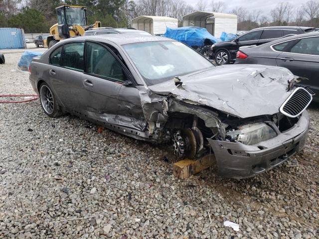 WBAHN83557DT76333 - 2007 BMW 750 GRAY photo 4