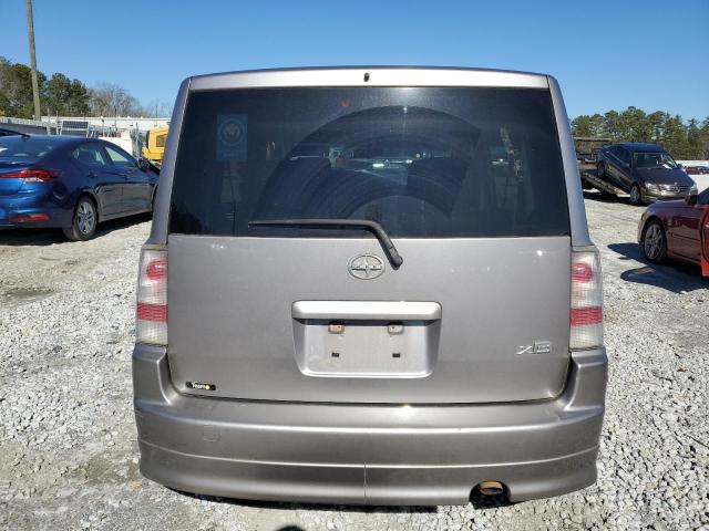 JTLKT324564087434 - 2006 TOYOTA SCION XB SILVER photo 6